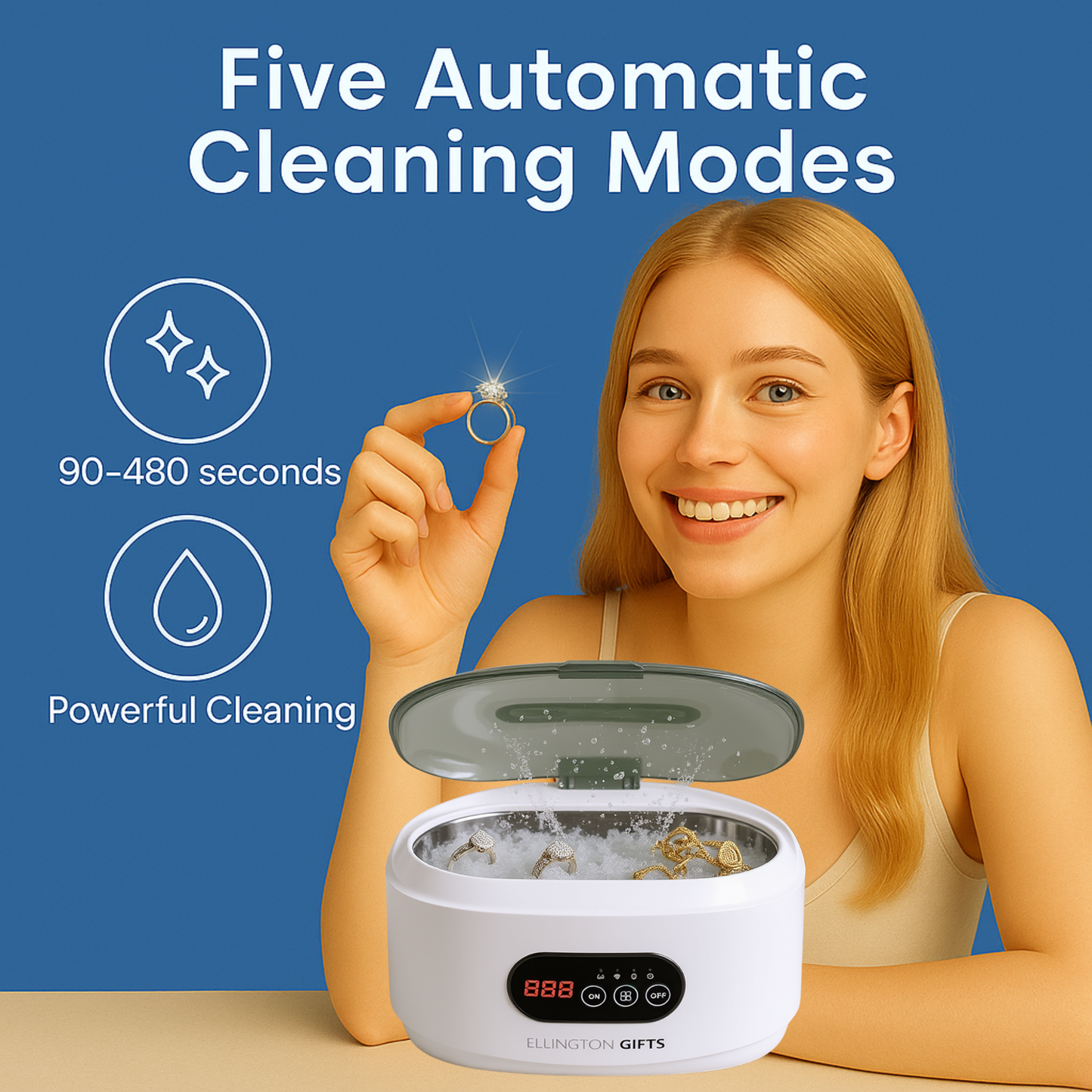 Extra Large Ultrasonic Cleaner 48,000 Hz